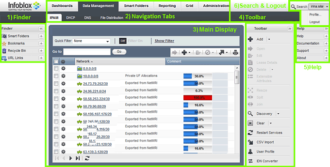 Infoblox Layout